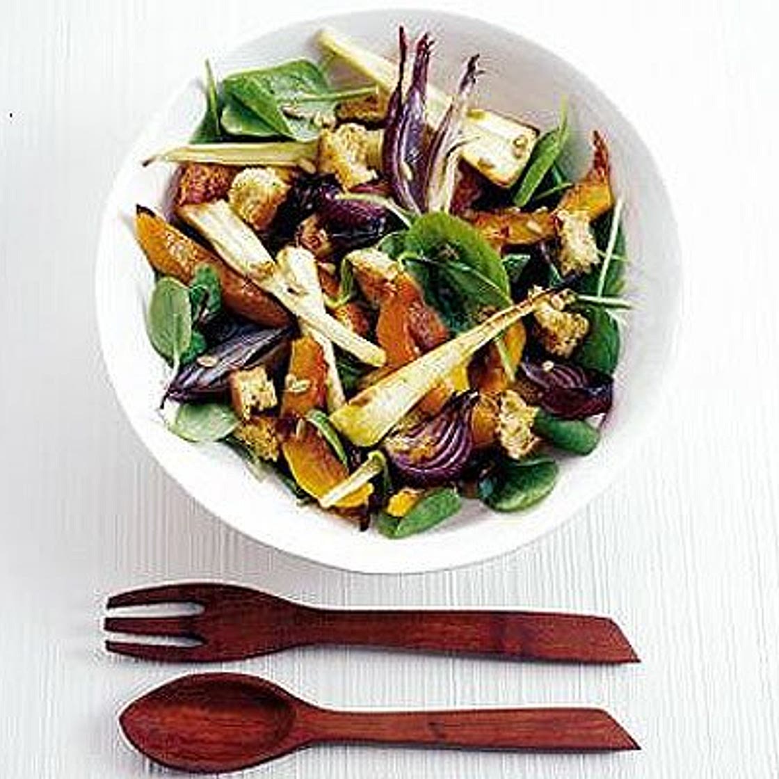 Honeyed winter salad