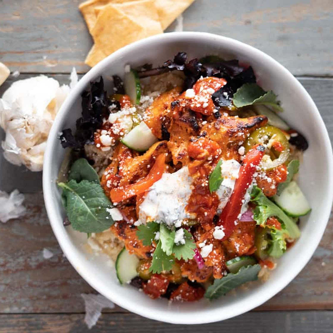 Roasted Red Pepper & Harissa Chicken