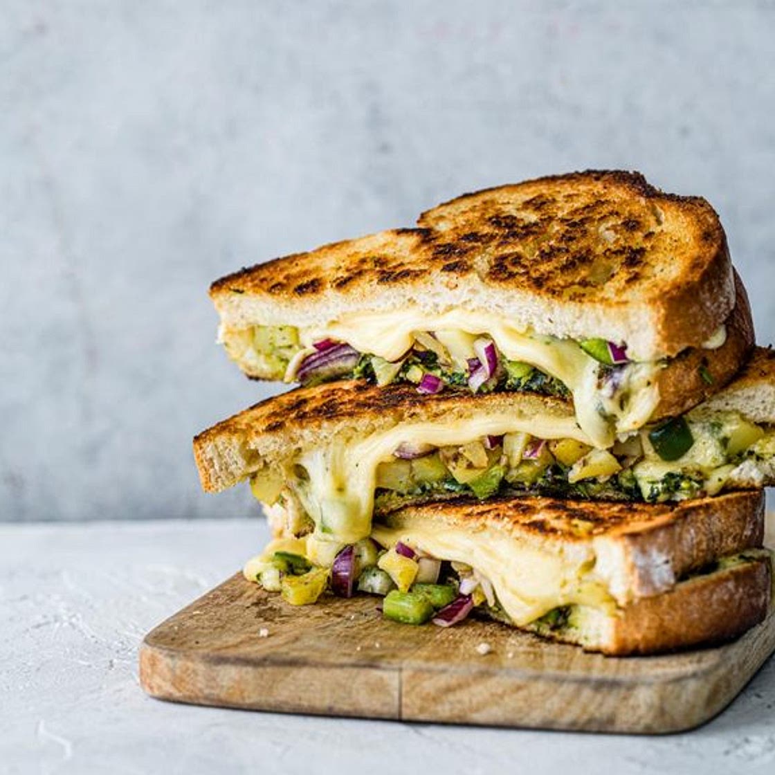 Bombay chilli cheese toastie