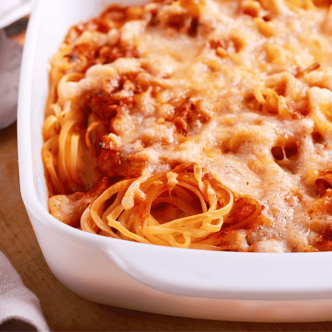 Baked Spaghetti Lasagna