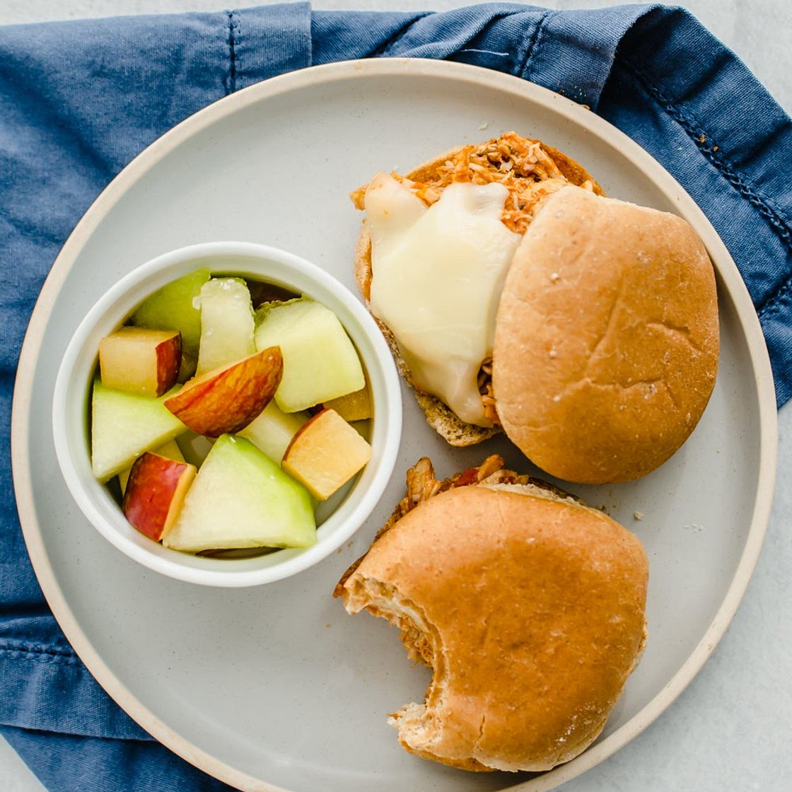 Instant Pot Chicken Parmesan Sliders