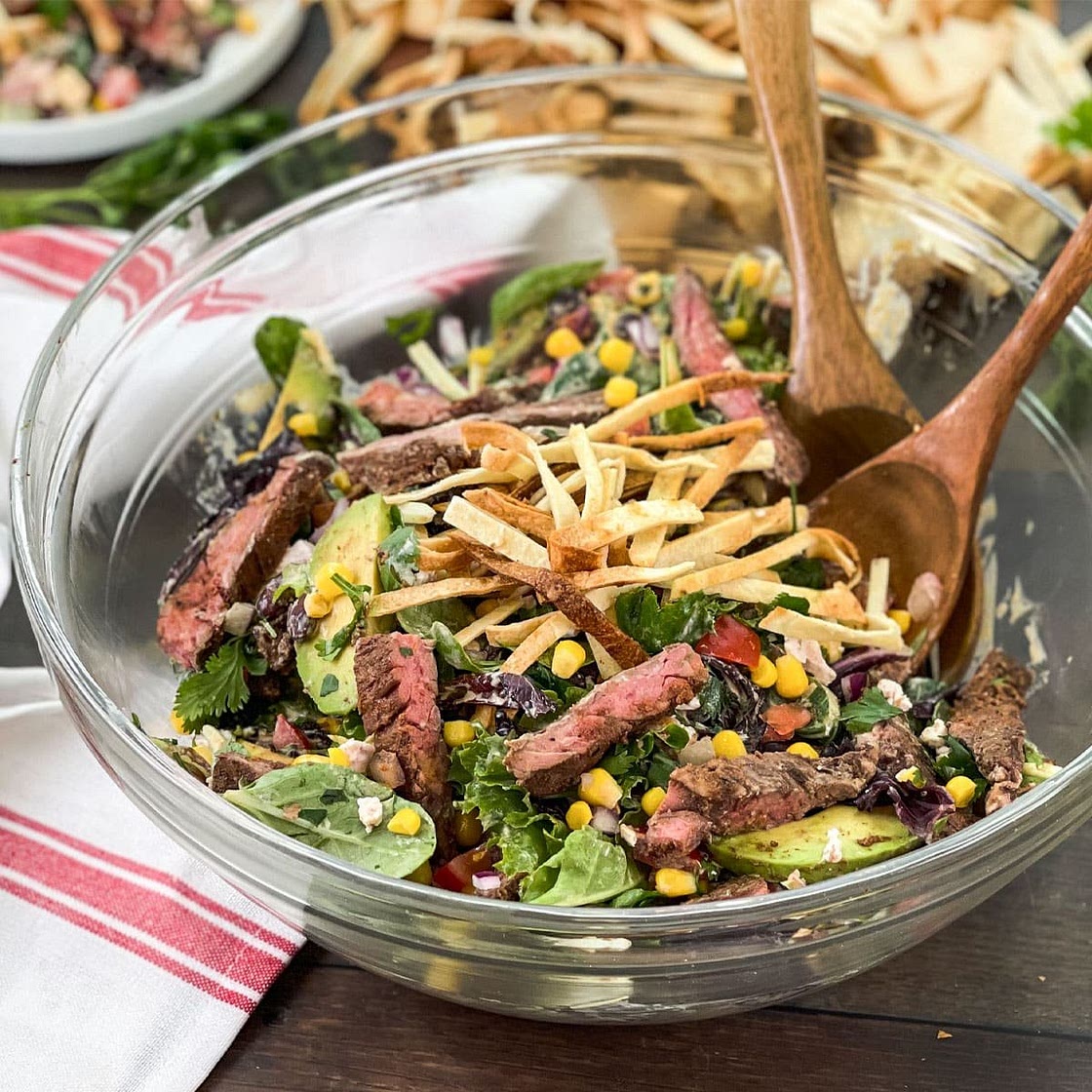 Southwestern Steak Salad Recipe