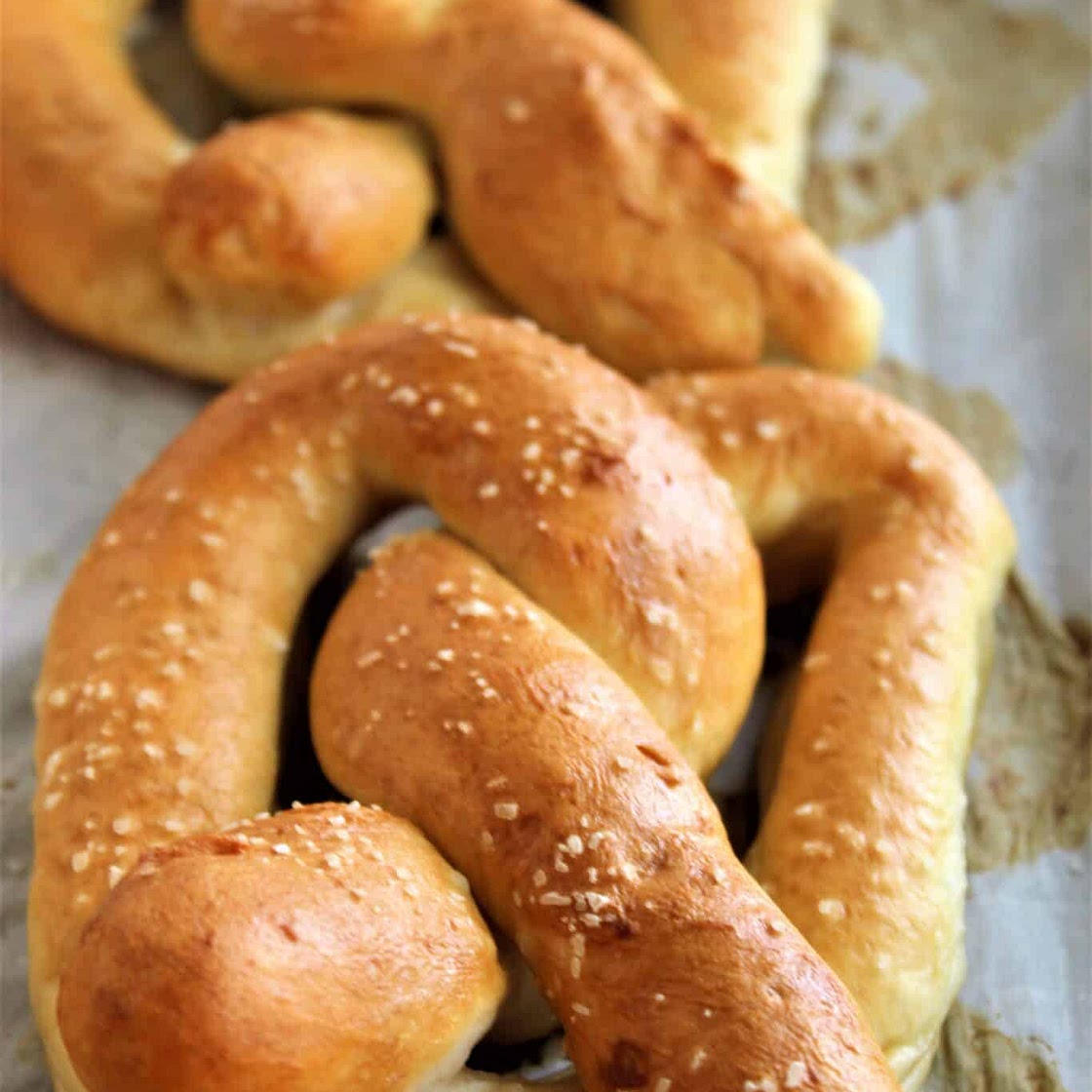 Gluten Free Mall Style Pretzels