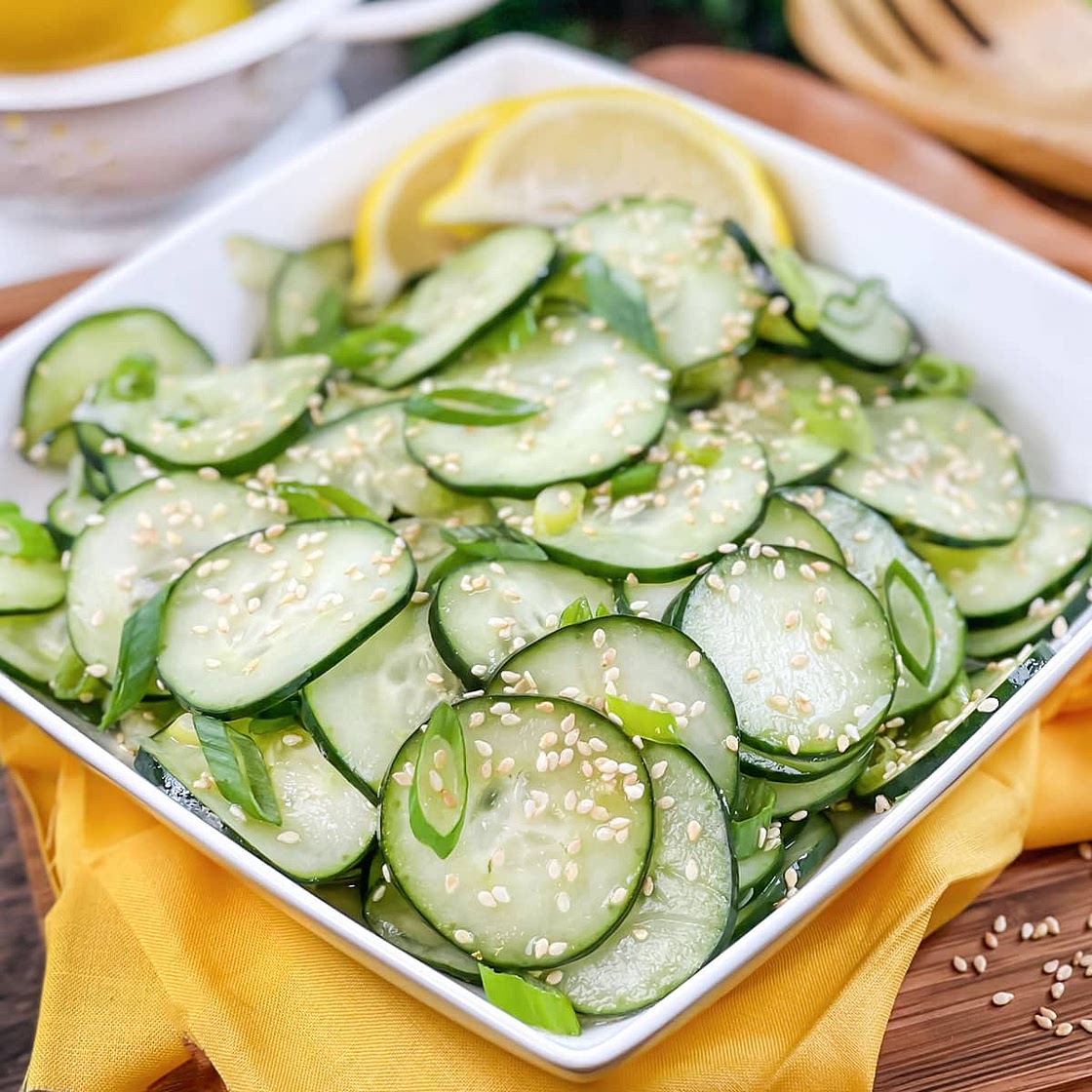 Lemon and Cucumber Salad