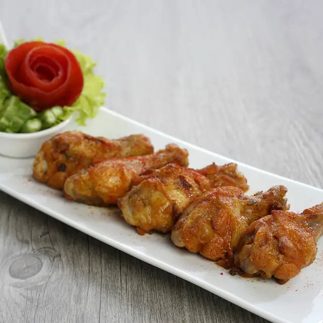 Muslos de pollo para freidora sin aceite