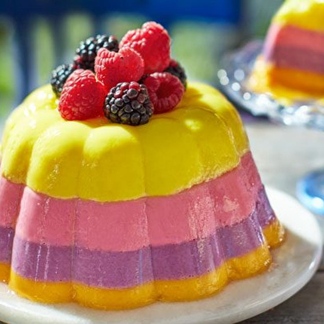 Fruity milk jellies