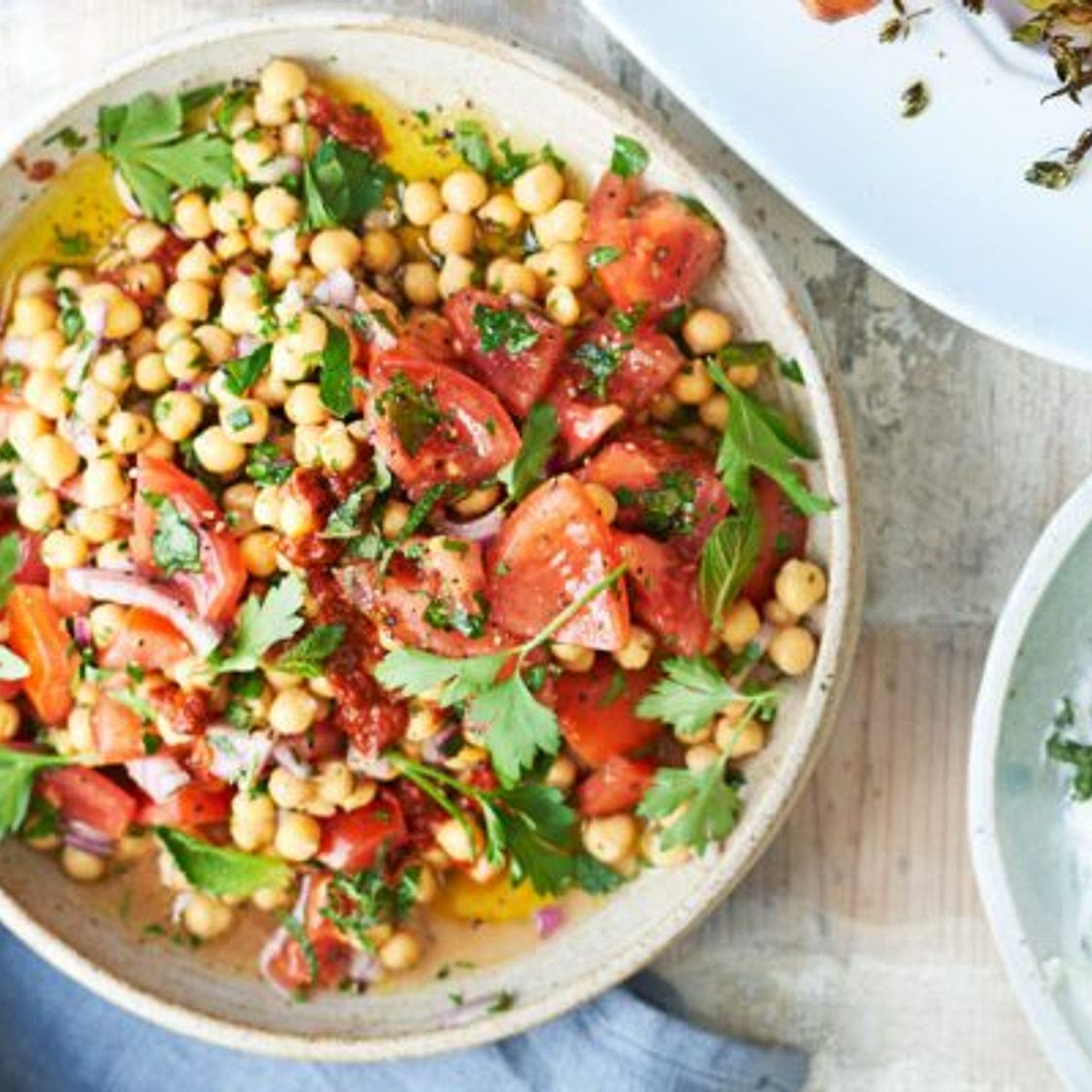 Chickpea salad