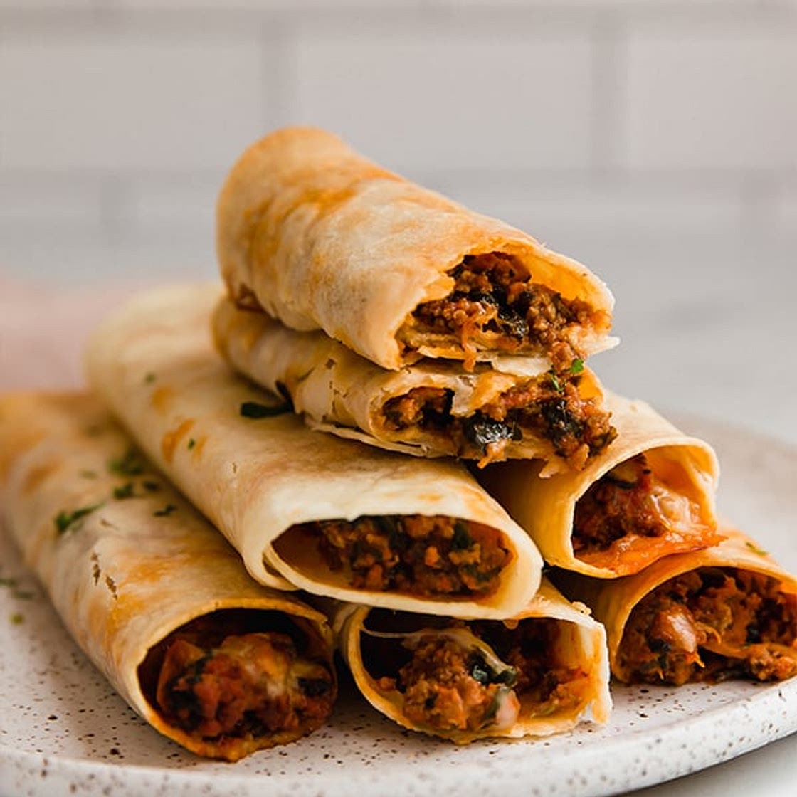 Gluten Free Pizza Taquitos {Paleo & AIP Options}