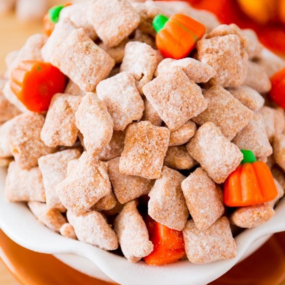 Pumpkin Spice Puppy Chow