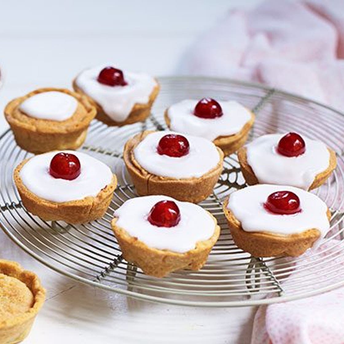 Mini bakewell tarts