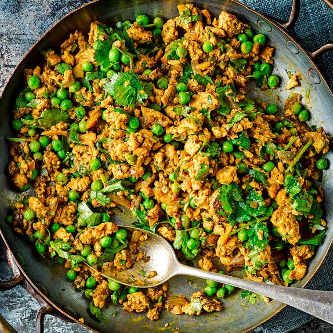 Turkey keema curry