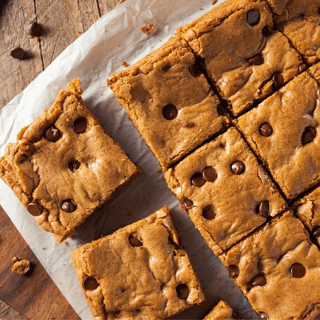 Delectable Butterscotch Chocolate Chip Blondies