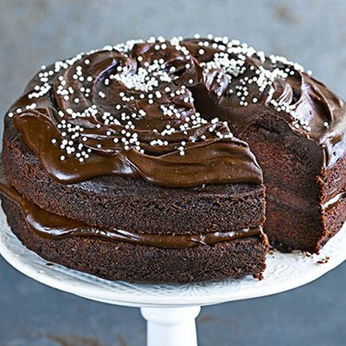 Easy vegan chocolate cake