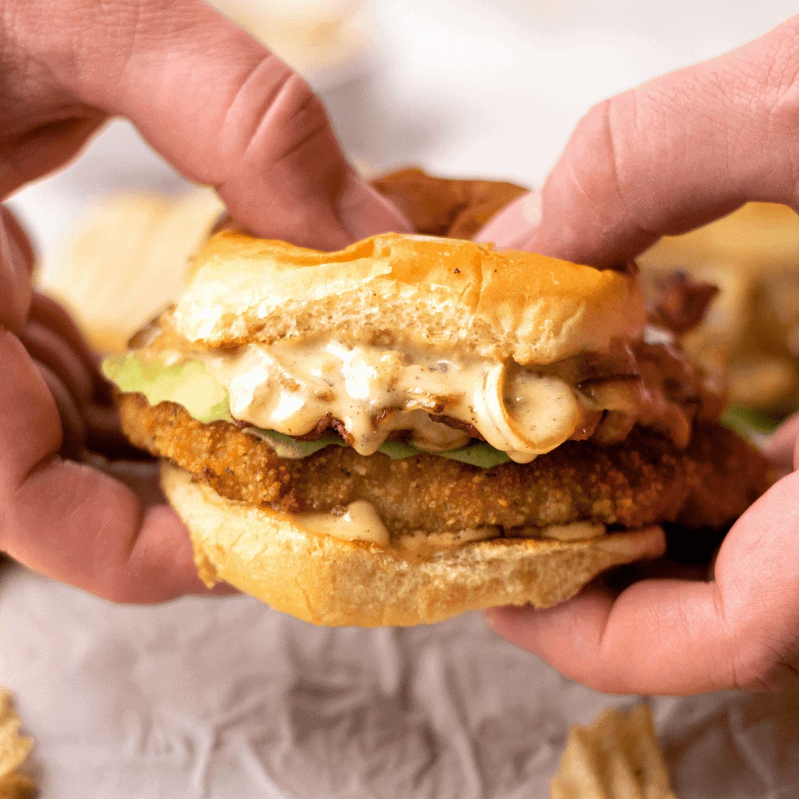 Pork Chop Sandwich
