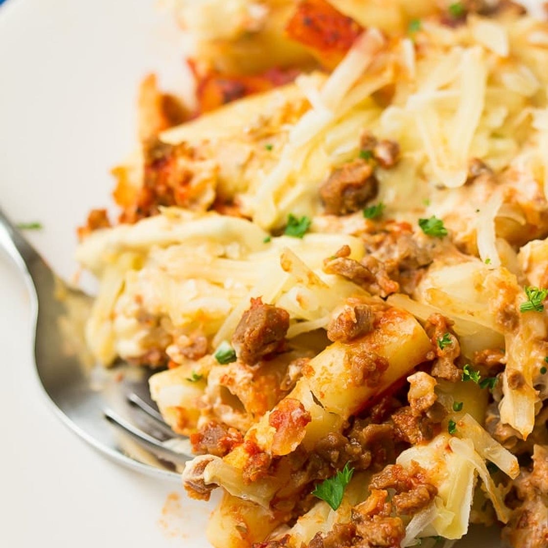 Vegan Baked Ziti