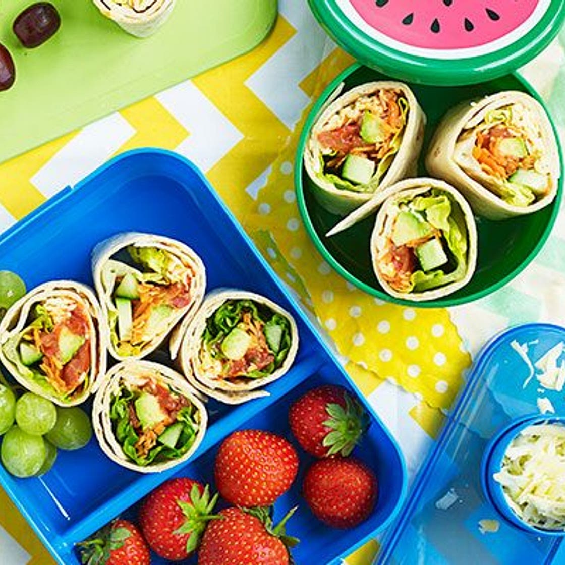 Super-salad wraps