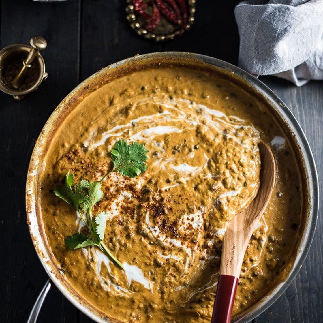 Coconut Black Lentil Curry (vegan dal makhani)