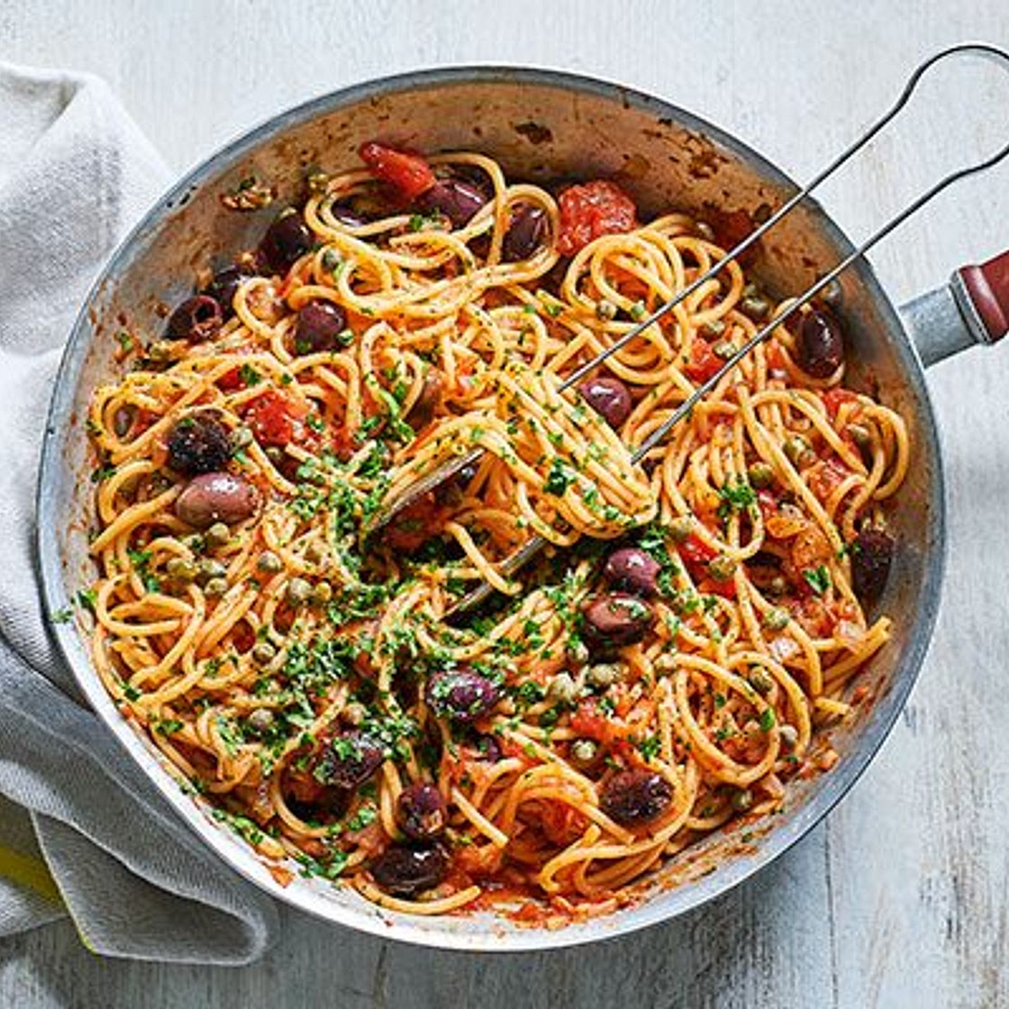 Spaghetti puttanesca