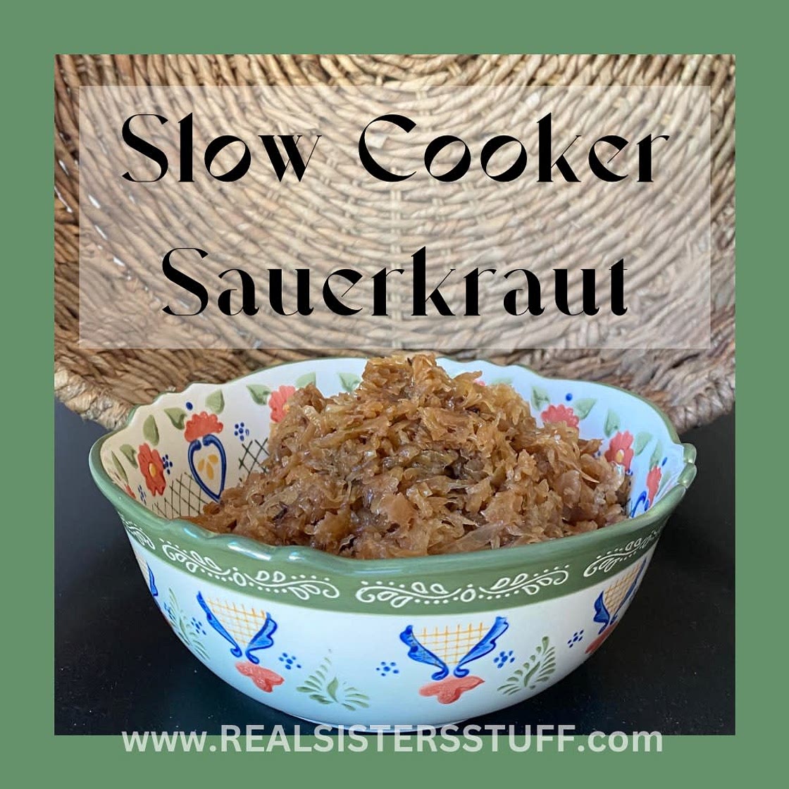 Slow Cooker Sauerkraut