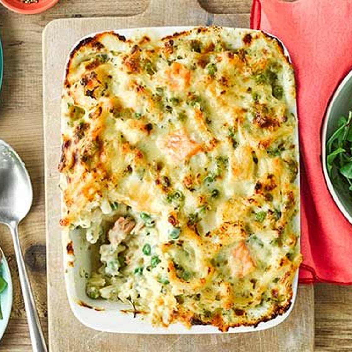 Fish pie mac ’n’ cheese