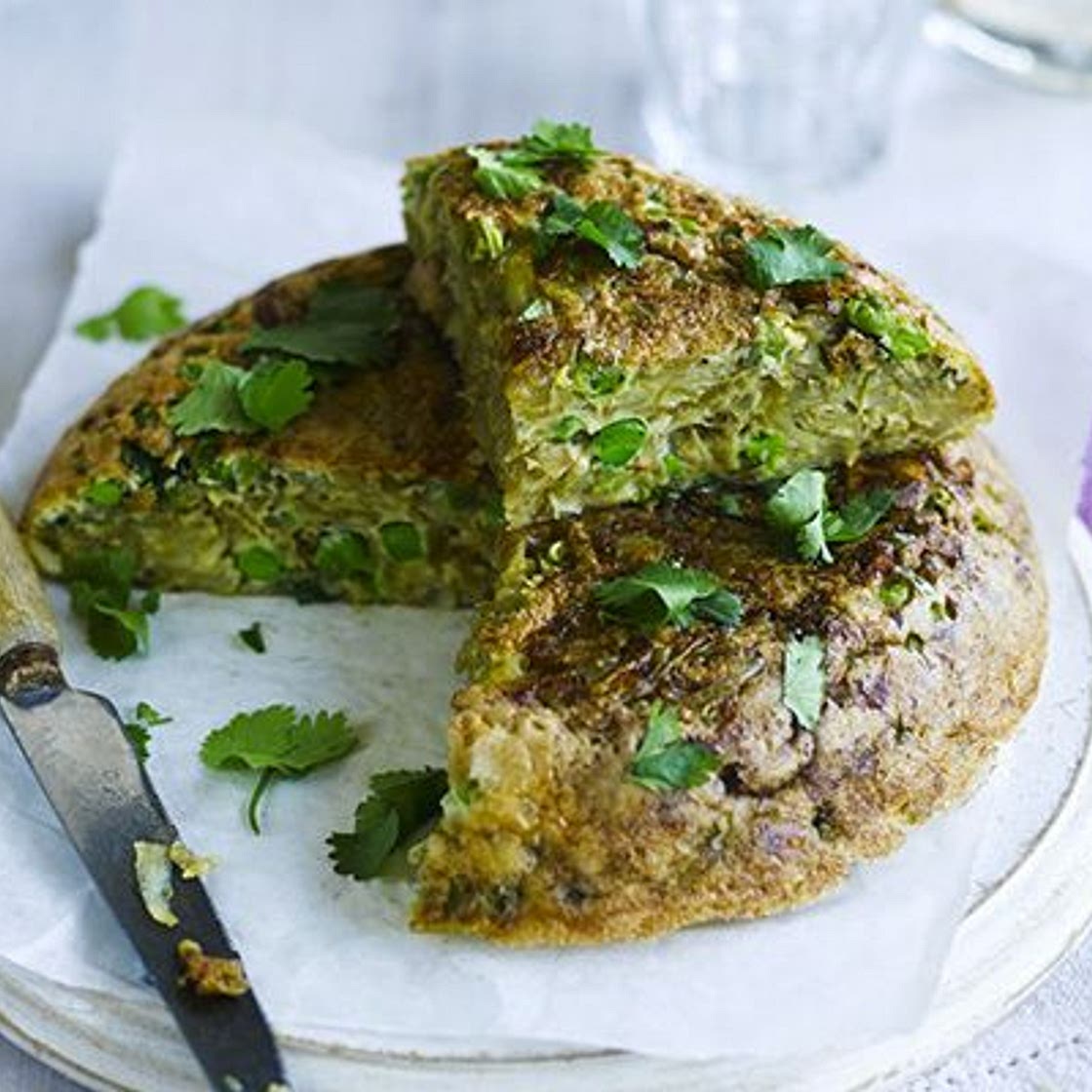 Bhaji frittata