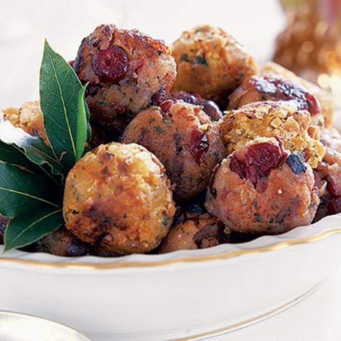 Chestnut, bacon & cranberry stuffing