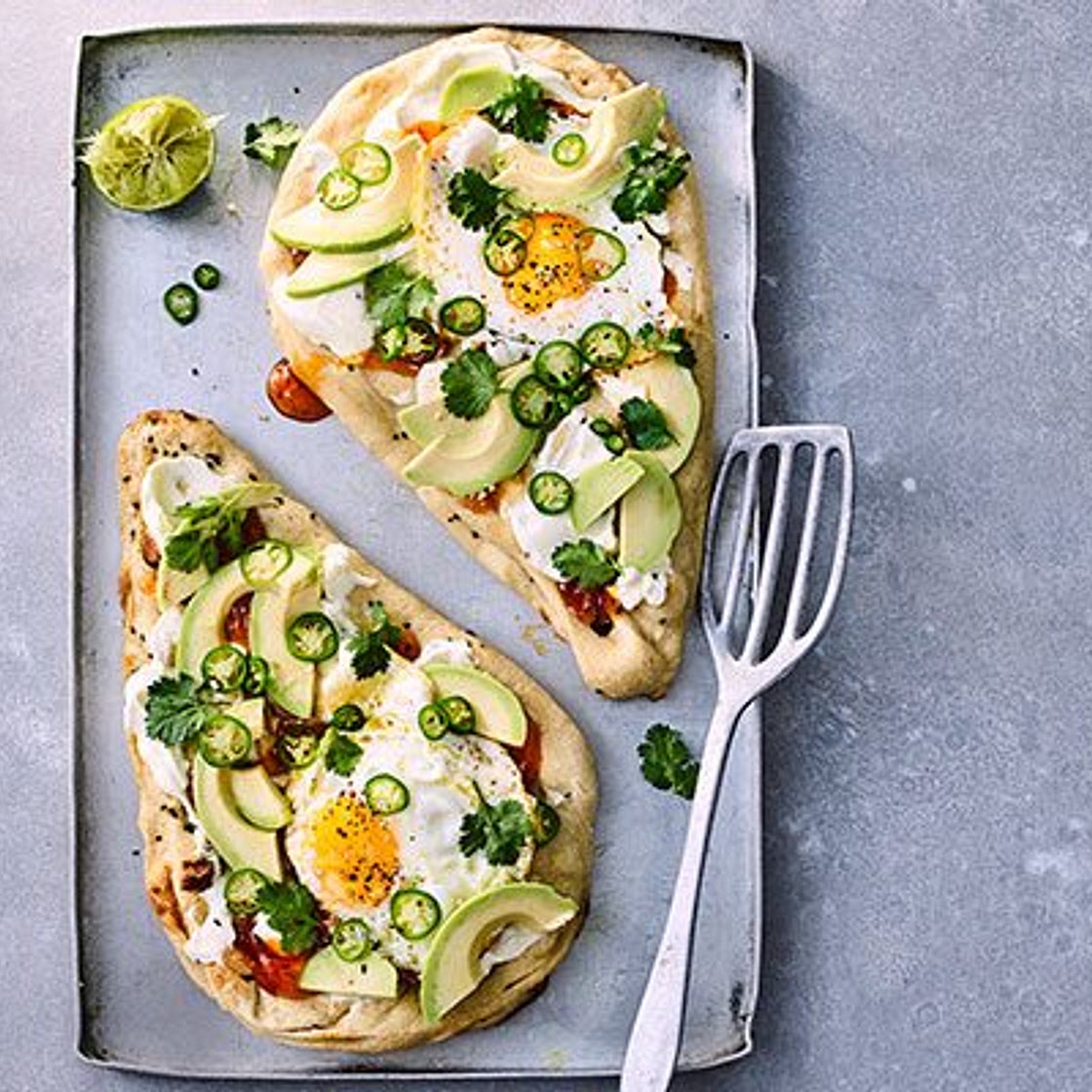 Breakfast naans