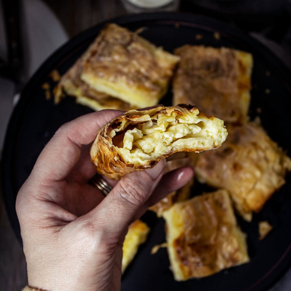 Bosnian Cheese Pie (Pita Sirnica)