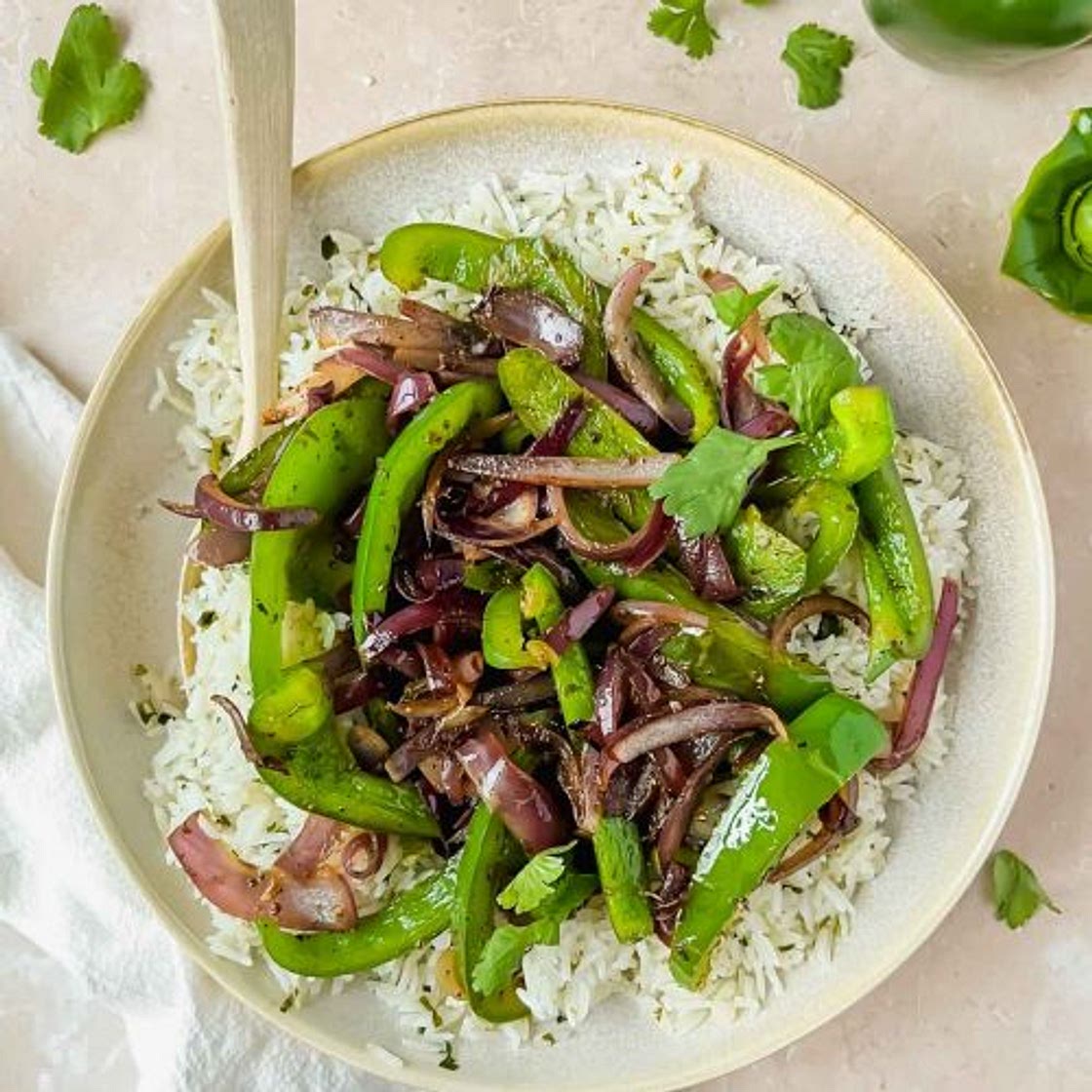 Chipotle Fajita Veggies Recipe