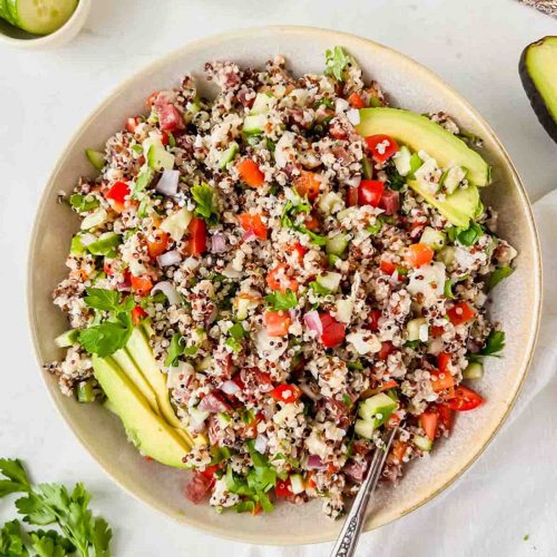 Italian Quinoa Pasta Salad