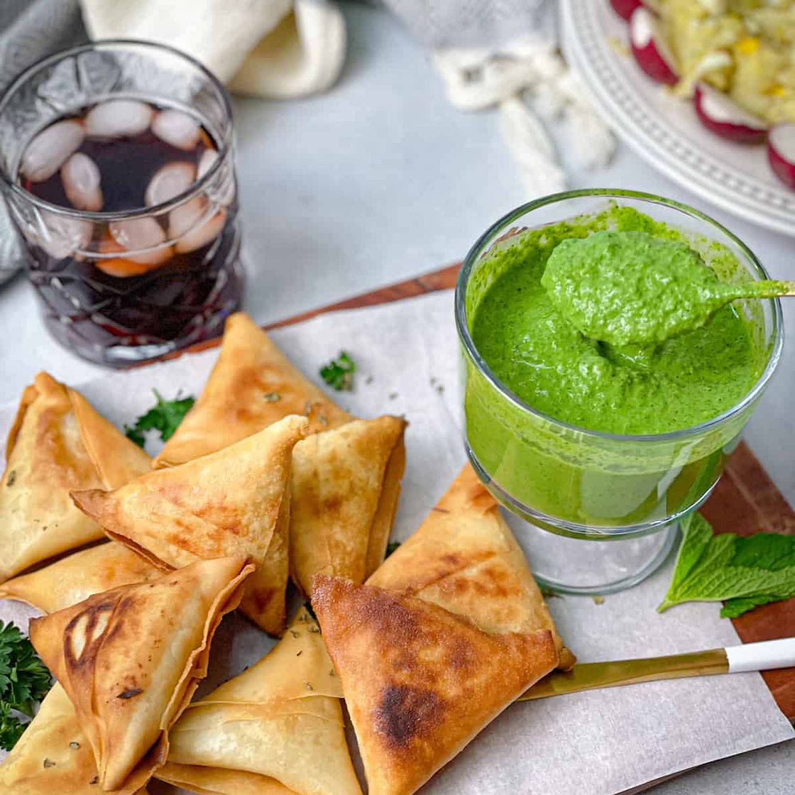 Cilantro Mint Chutney | Green Chutney
