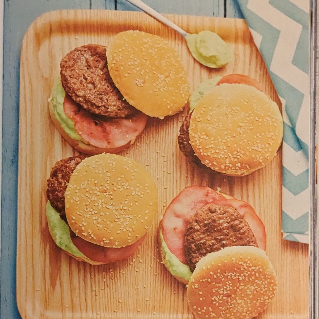 Burgers à l'avocat