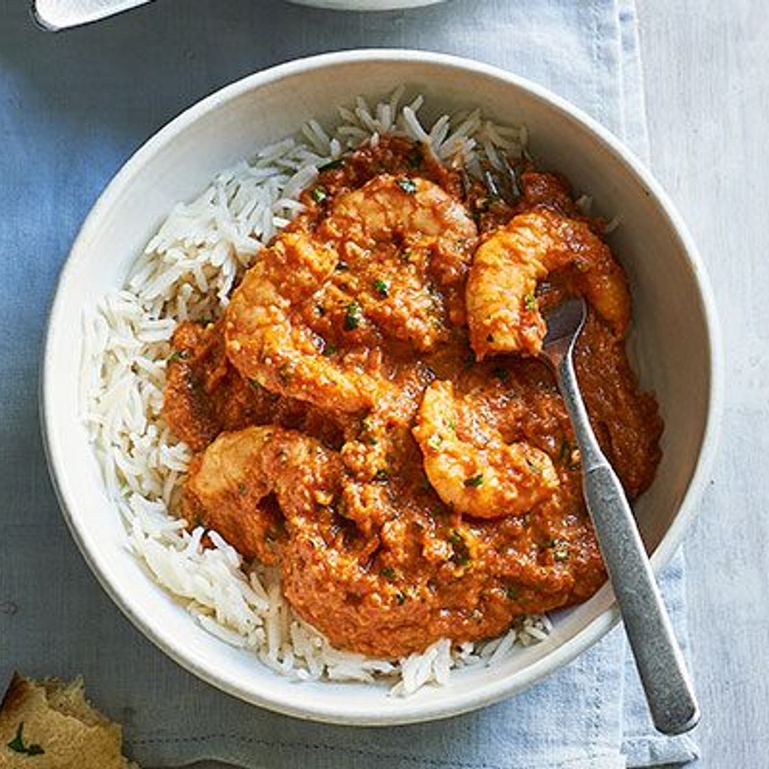 Prawn tikka masala