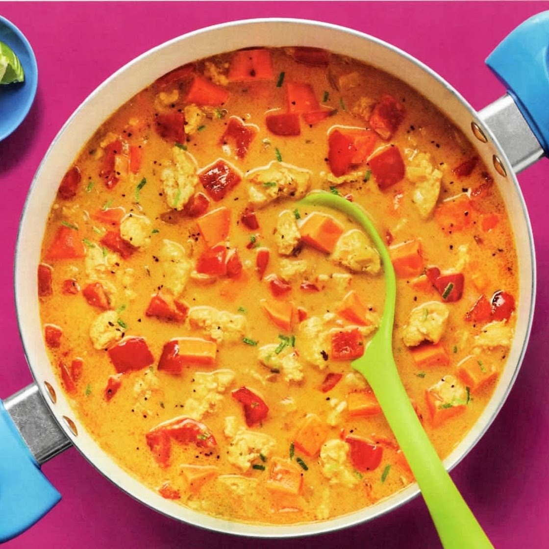 One-Pot Thai Coconut Curry Turkey Soup