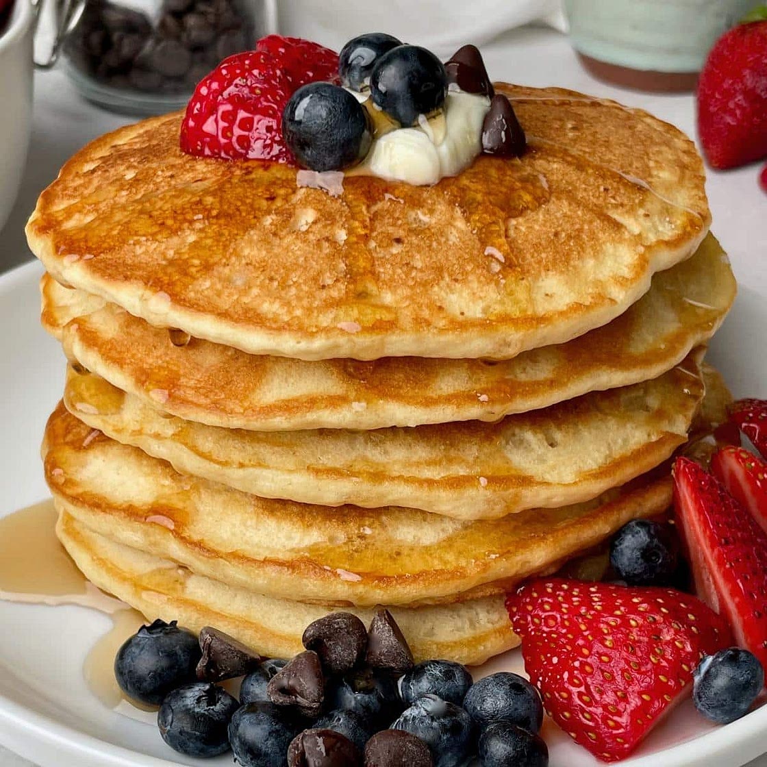 Vegan Buttermilk Pancakes