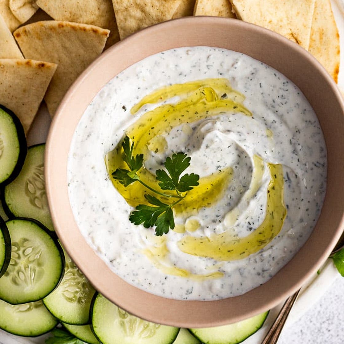 Easy Tzatziki Sauce Without Cucumber
