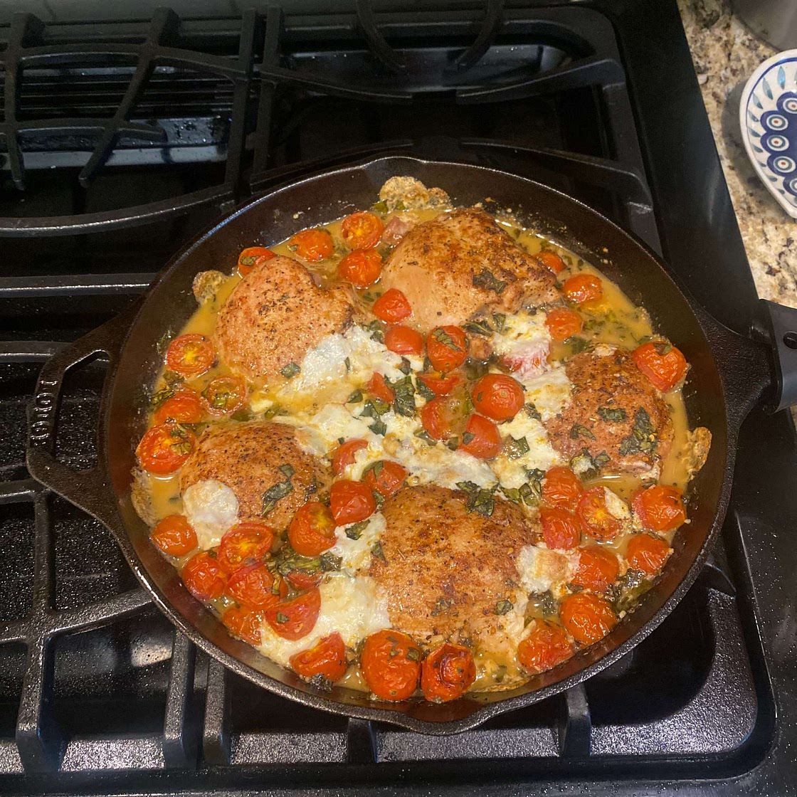One Pan Balsamic Chicken
