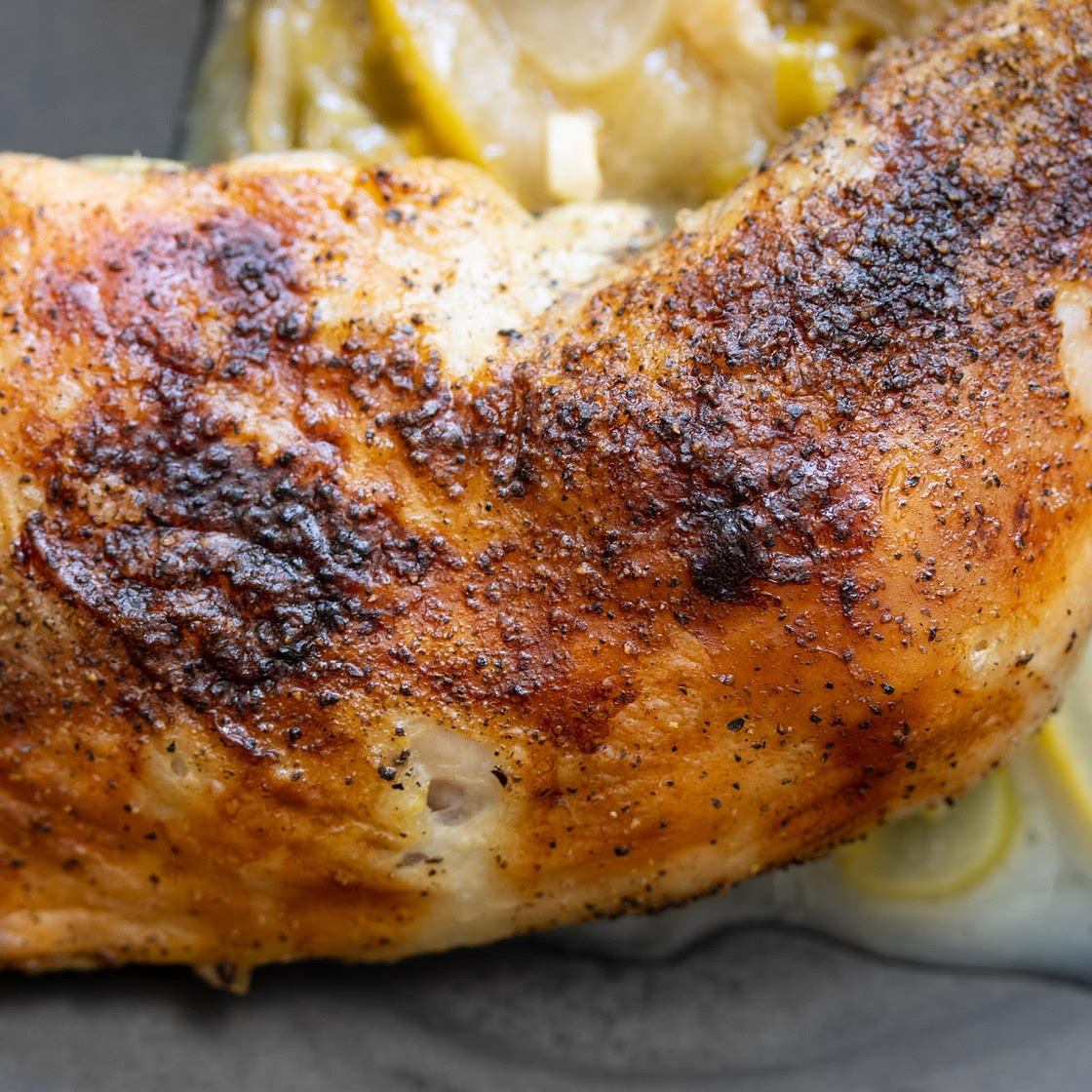 Chicken with Leeks and Lemon