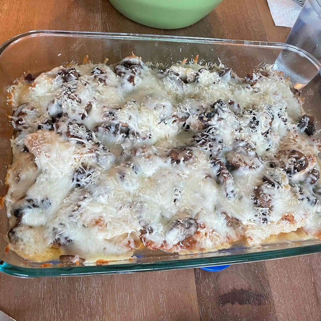 Chicken Lombardy (Marsala)