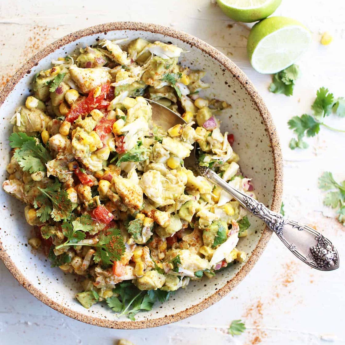 Summer Avocado Lump Crab Meat Salad
