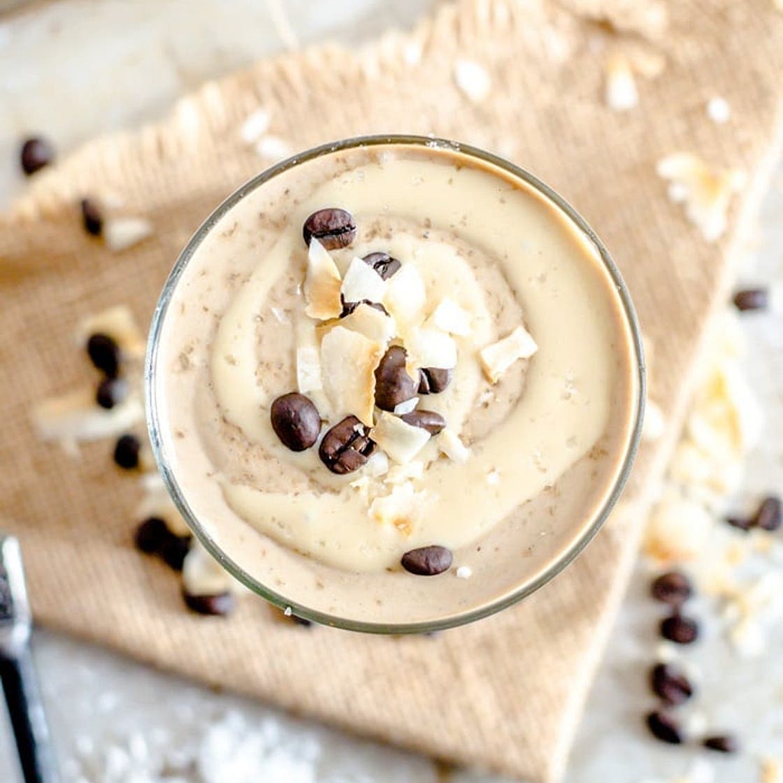 Coconut Cashew Latte Smoothie
