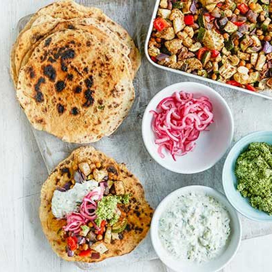 Vegetarian wraps