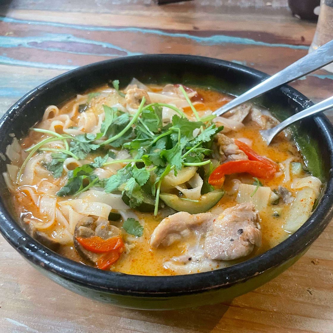 Thai Red Curry Coconut Noodles
