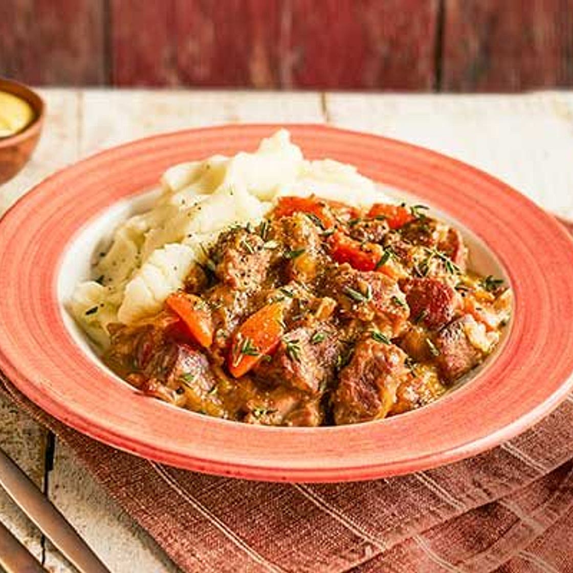 Slow cooker pork casserole