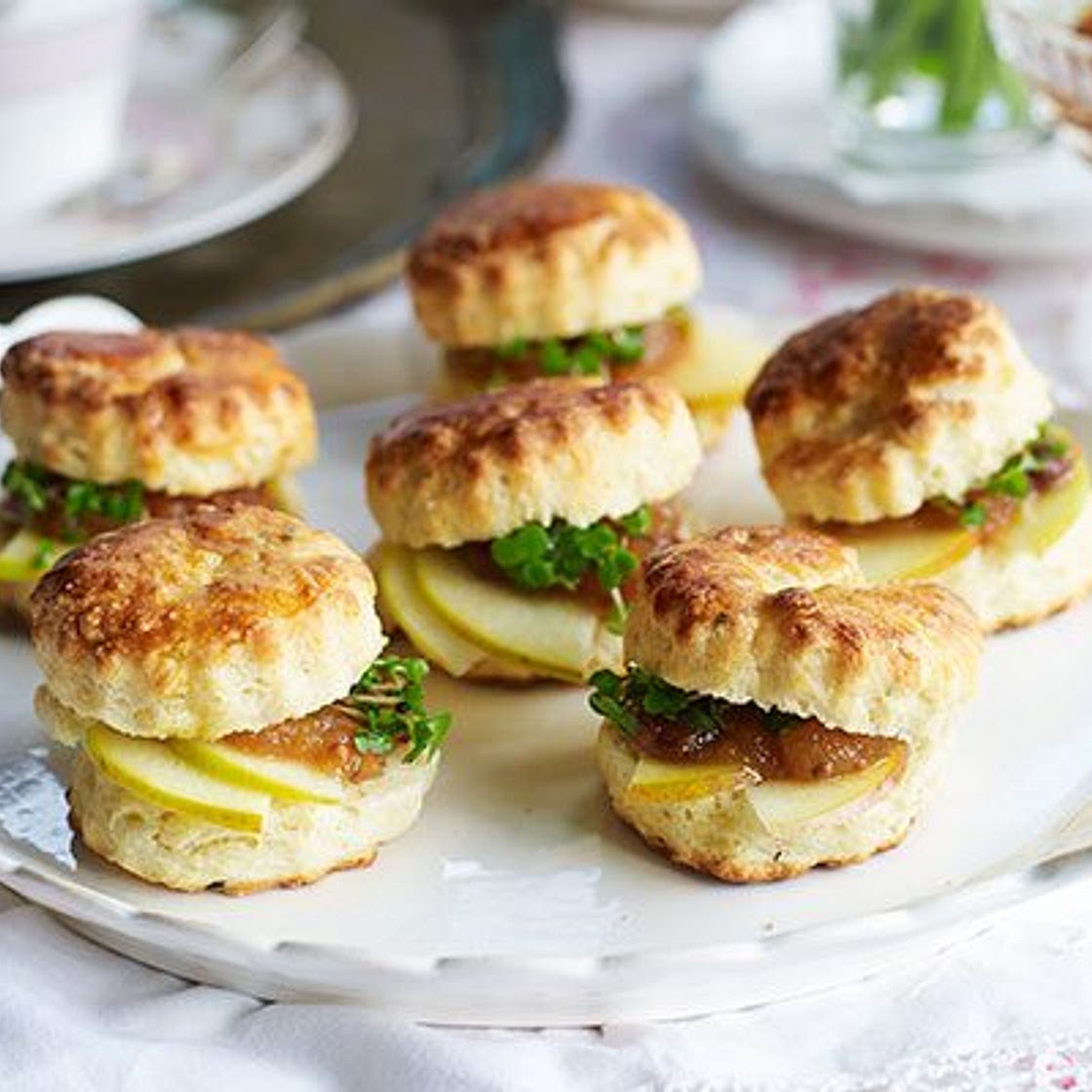 Ploughman’s scones
