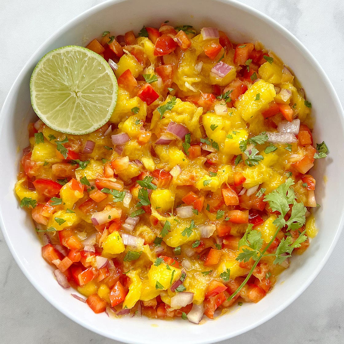 Homemade Mango Habanero Salsa Recipe
