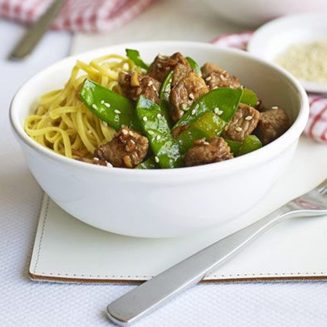 Stir-fried pork with ginger & honey