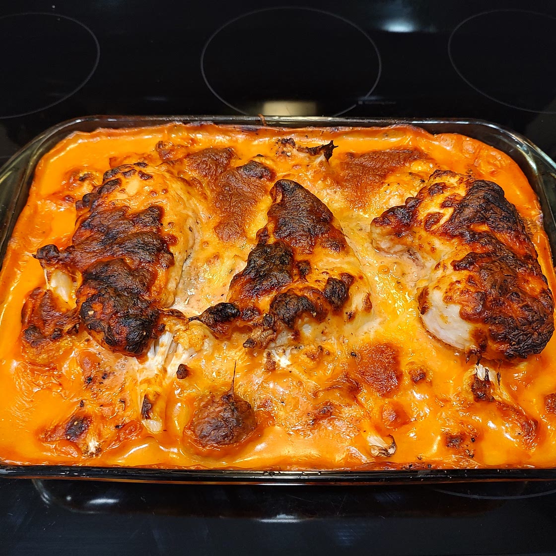 Tomato and Chicken Cauliflower Casserole