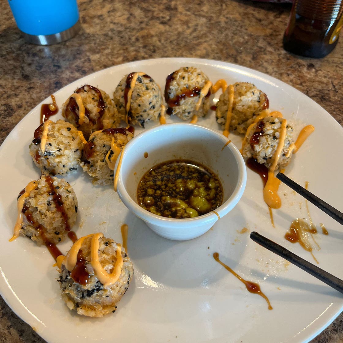 Delicious Crab Rice Balls