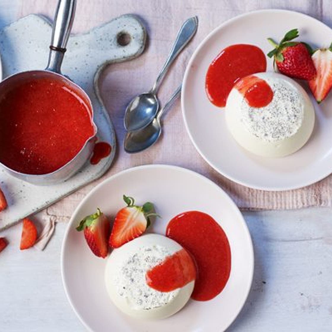 Vanilla panna cotta